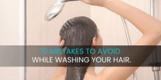 Washing your hair is a routine activity that most of us do without much thought. However, there are some common mistakes that many people make while washing their hair, which can lead to damage, dryness, and other problems.