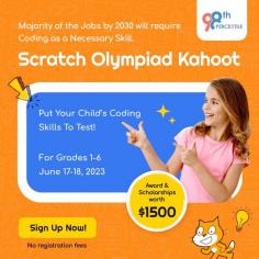 98thPercentile is excited to announce the launch of Scratch Olympiad Kahoot, a digital event contest for students in grades 1 to 6. The event will take place on June 17th and 18th, 2023, with registration open now.
Scratch Coding Programming is a steppingstone for young students to the world of coding. The intention behind this event is to help students identify their aptitude for logical reasoning, problem identification and solving, and coding skills.
The contest is open to students in grades 1 to 6, with participation categories for grades 1 & 2, grades 3 & 4, and grades 5 & 6. Awards and scholarships of up to $1500 will be awarded to the top performers, and all participants will receive participation certificates.
“We at 98thPercentile are thrilled to be hosting the Scratch Olympiad Kahoot and providing young students with the opportunity to showcase their coding skills,”. “We believe that this event will not only be fun and engaging, but also help students develop important skills for their future.”
Do not miss out on this exciting opportunity! Scratch Olympiad Kahoot is set to increase cognitive ability, develop a healthy competitive spirit amongst the children, and certainly boosts confidence. The game-based environment on Kahoot also tests them on speed and accuracy. Parents looking for fun activities to keep their children busy in the summer while also indulging them in learning can register their children for this free event. Register for the Scratch Olympiad Kahoot today and join us in celebrating the next generation of coders.
For more information about the Scratch Olympiad Kahoot, please visit - https://www.98thpercentile.com/scratch-coding-olympiad-kahoot/?utm_source=<farmterest>&utm_medium=seo&utm_campaign=sok-2023