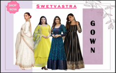 Traditional gowns designed for everyday wear or informal occasions are called casual wear gowns which are very popular among women as they are light and comfortable attire.They are mostly made from light and breathable fabrics.Jewel wear gowns are perfect for casual outings, brunches or casual get-togethers.
https://www.swetvastra.com/crush-gown/