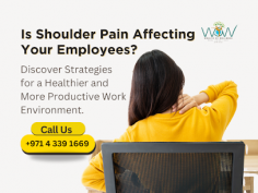 Shoulder pain in employees is a signal that the burdens of work and stress need a moment of relief. Let's support healthier routines and ergonomic practices for a pain-free and productive workforce.
Visit here: https://wealthofwellness.org/