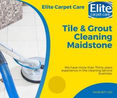 Bring your home back to life with the Elite Carpet Care Tile and grout cleaning in Maidstone. Our highly skilled staff employs top-of-the-line methods to get rid of staining, bacteria, and mold from your grout and tiles to restore their luster. Have clean and tidy flooring.  https://elitecarpetcare.com.au/service-areas/maidstone/