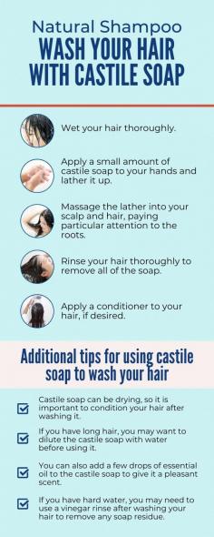 A Guide to Using Pure Castile Soap as Natural Shampoo

Commercial shampoo can be irritating and harmful to some people, especially those with sensitive scalps or skin. This is because commercial shampoos may contain harsh, drying, and harmful ingredients, such as sulfates, parabens, synthetic fragrances, and artificial colors.

If you are looking for a safe and effective shampoo, you may want to consider buying organic castile soap from Singapore.