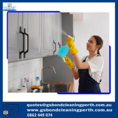 Bond Cleaning Perth provides immaculate cleaning solutions for residential and commercial properties with top-rated cleaning output. Our range of cleaning solutions is sure to leave your property manager awe-struck with an outstanding cleaning output. Hire our reliable team of cleaners today and grab some extra discount on our range of cleaning solutions!  https://www.gsbondcleaningperth.com.au/
