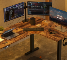 No matter how great your office desk is, you are not doing your body any favors by sitting in it for the whole day. But being on your feet constantly is not good for your comfort or health, either. 
https://www.fezibo.com/collections/standing-desk
https://www.fezibo.com/