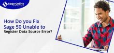 Don't let the 'Unable to Register Data Source' error hinder your Sage 50 experience. Explore effective troubleshooting methods to resolve the issue promptly. Enhance your accounting workflow by overcoming this common obstacle.