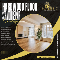 Discover top-tier hardwood floor scratch repair services in Charlotte to eliminate unsightly marks and scratches. Our skilled technicians specialize in restoring the beauty of your hardwood floors with precision and care. Trust us to assess and repair scratches efficiently, leaving your floors looking flawless and rejuvenated. Say goodbye to scratches and hello to beautifully restored hardwood floors with our professional services. For more info visit here: https://www.majestichardwoodfloors.com/blog/preventive-measures-to-keep-your-hardwood-floors-well-maintained/