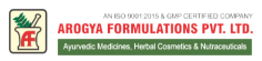 AROGYA FORMULATIONS PVT.LTD. is a speedily expanding pharmaceutical company with loads of competency in the province of development, manufacturing, and commercializing Ayurvedic Medicines, Cosmetics, Nutraceuticals & Food products with an adequate target on product quality and customer satisfaction. With changing call of business and to foster a spirit of corporate jurisdiction, Arogya family intakes professionals to manage the company.