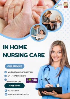Get compassionate and professional nursing care in the comfort of your home. Quality healthcare, right where you need it
Learn More: https://www.phomecare.com.au/home-nursing-care/