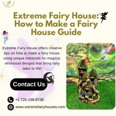  Extreme Fairy Houses specializes in crafting enchanting, handcrafted fairy homes that add a magical touch to any space. Their signature creations, especially the tree stump fairy house designs, transform natural wood into whimsical, miniature dwellings. Each piece features intricate details like tiny doors, windows, moss accents, and fairy lights, making them perfect for gardens, patios, or indoor décor. Using sustainable materials, these eco-friendly fairy houses blend beautifully with natural surroundings. Whether you’re a fairy garden enthusiast or looking for unique home décor, Extreme Fairy Houses offers customizable designs that spark imagination and bring a sense of wonder to any setting.
Learn More: https://extremefairyhouses.com/collections/tree-stump-and-treehouse-collection