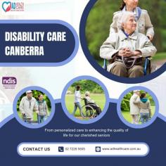 Disability, aging, and community care services in Canberra provide essential support to enhance the well-being of individuals facing challenges related to age or disability. These services ensure access to healthcare, assistance, and empowerment for a better quality of life.

Learn More: https://www.adhealthcare.com.a....u/our-services/disab

