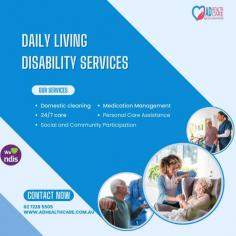 Enhancing daily life with personalized Disability Services designed to support independence, comfort, and well-being. 

Learn More: https://www.adhealthcare.com.a....u/blog/daily-living-


