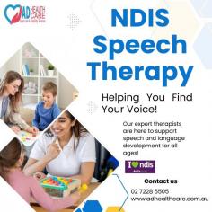 NDIS Speech Therapy: Empowering communication and improving quality of life with personalized speech therapy services under the National Disability Insurance Scheme (NDIS).

Learn More: https://www.adhealthcare.com.a....u/our-services/ndis-

