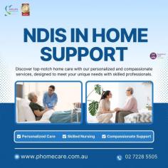 Empowering independence with tailored NDIS In-Home Support services, ensuring comfort and care in your own space. 

Learn More: https://www.phomecare.com.au/2....024/11/25/ndis-in-ho

