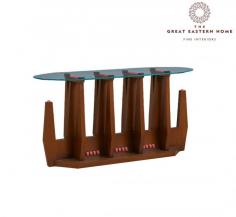 The Great Eastern Home reimagines ceramic beyond decoration with its new handmade furniture collection. Crafted from clay and fired to strength, each center table, side table, and accent piece blends the permanence of ceramic with the warmth of wood. Designed and finished by hand, no two pieces are alike — each carries depth, movement, and individuality. This collection bridges tradition and modernity, turning ancient craft into functional art that feels timeless yet innovative. Discover furniture that celebrates balance, material storytelling, and the enduring beauty of ceramics.