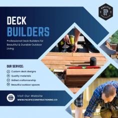 Enhance your home with expert deck building services in Burlingame. Whether you need a brand-new deck, a stylish upgrade, or a durable replacement, our skilled builders create outdoor spaces that are beautiful, strong, and built to last. We use high-quality materials and custom designs to match your home’s style and your lifestyle needs. From cozy backyard decks to large entertainment areas, we handle everything with precision. Transform your outdoor living—contact us today for a free quote!