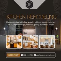 Give your kitchen a fresh, modern upgrade with professional remodeling services in Burlingame. Whether you want new cabinets, countertops, flooring, lighting, or a full layout redesign, our expert team delivers beautiful, functional results tailored to your lifestyle. We focus on quality craftsmanship, smart space planning, and stylish finishes to transform your kitchen into a space you love to cook and gather in. Start your kitchen remodeling project today—contact us for a free consultation!