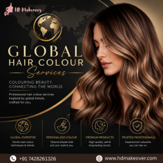 Enhance your look with professional Global Hair Colour Services designed to give your hair a rich, even, and vibrant finish from root to tip. This service helps cover greys, refresh your style, and add depth and shine using high-quality colouring techniques. Suitable for all hair types, global colouring delivers a smooth and uniform result that complements your personality and style. Choose expert global hair colour services for a bold, elegant, and long-lasting hair transformation.