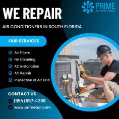 AC Maintenance Fort Lauderdale
Keep your cooling system running efficiently with expert AC Maintenance Fort Lauderdale services from Prime Air Conditioning. Our skilled technicians provide thorough inspections, cleaning, and tune-ups to improve performance, reduce energy costs, and extend your AC unit’s lifespan. Stay comfortable year-round with reliable and affordable air conditioning maintenance solutions.