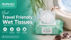 The collection includes Pocket Size Wet Wipes that are lightweight, portable, and easy to use whenever needed. Their compact design allows users to maintain hygiene during shopping, business trips, family outings, gym sessions, road trips, and public transportation. These wipes offer a practical solution for people with busy lifestyles who need instant freshness throughout the day.